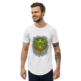Libra Men's Curved Hem T-Shirt | Zodiac Series 11 - Beyond T-shirts